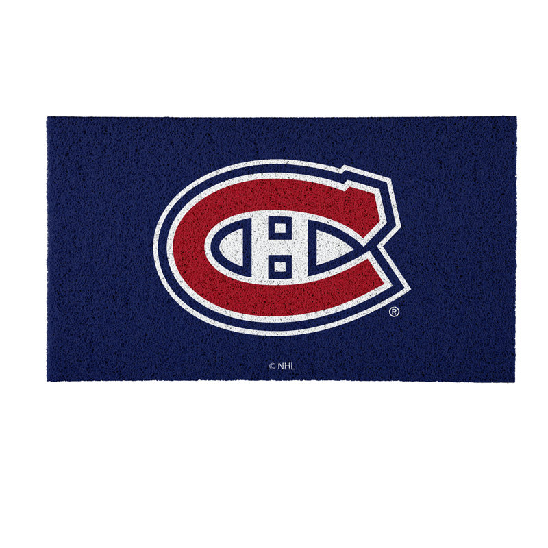 Full Colour PVC Mat, 16" x 28", Montreal Canadiens