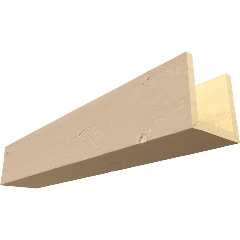 Poutre de plafond Knotty Endurathane, Dune de sable, 24 pi L, 8"H x 8"W
