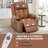 Ultimate Comfort 360° Swivel Recliner – Heated Massage, Rocking And Retractable Armrests-1788949185