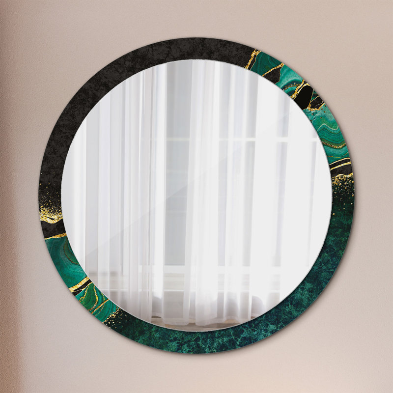 Huldar Glass Flat Wall Mirror