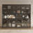 94.5 '' W Combination Bookcase With Glass Doors，display Cabin With Led Lights-1824625015