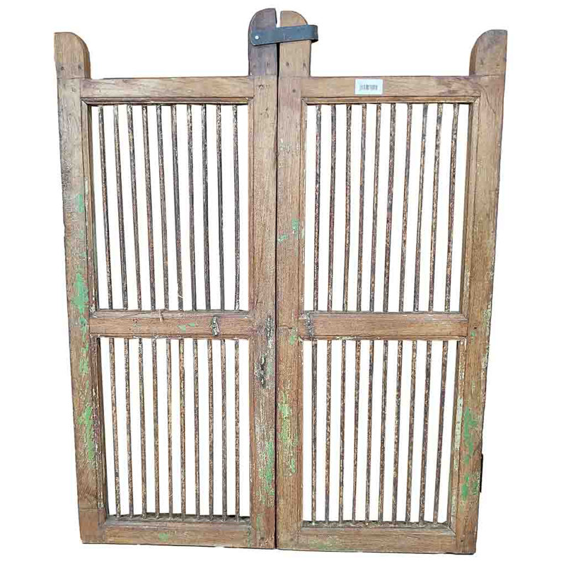 Brown Door with Handmade Finish Café Door
