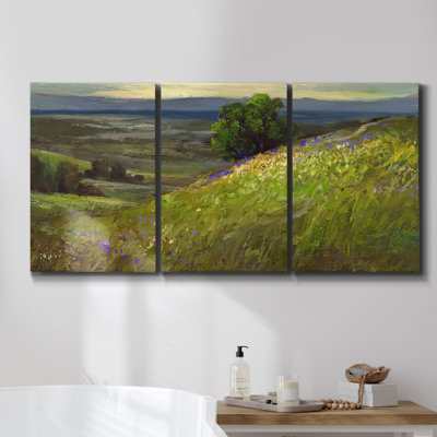 " Gray Stone Sky IV " 3 - Pieces
