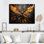 «Woman Glowing Pheonix» - art mural mode