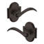 Beavertail Privacy Door Lever with R030 Rose-1300616235