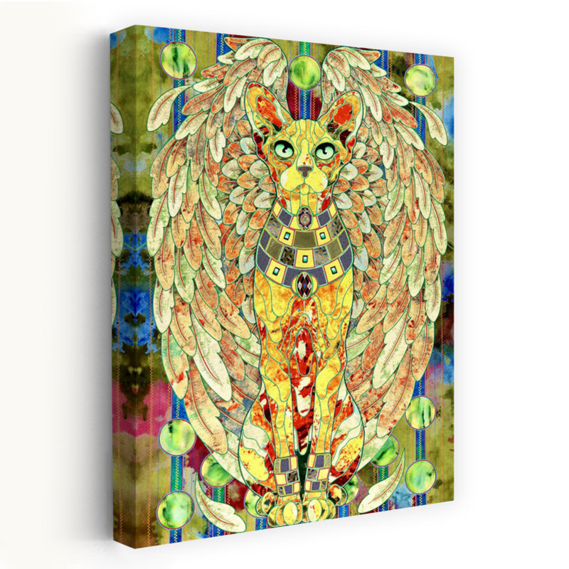 Art contemporain, art mural contemporain, H 36 po x l 24 po