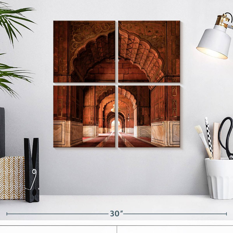 Lilie Jama Masjid Arches, H 18 po x l 18 po