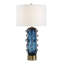  Lampe de table bleue Aura