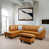 Orange Faux leather selected