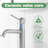 Single-Hole Single-Handle Bathroom Faucet-125337590