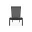 Leeward Sling Marine Grade Polymer Lay-flat Stacking Armless Long Frame Chaise with Wheels-1424787208-1424787247