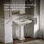 Lavabo de salle de bain piédestal avec trous de robinet Stately Memoirsᴹᴰ-10939973-19195572-46017069