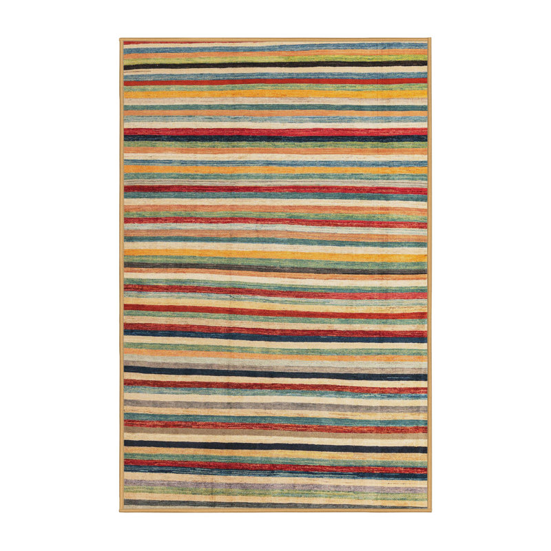 Tapis abstrait 4126, Rectangle 3 pi x 5 pi