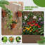 Boîte à fleurs d'extérieur individuelle rectangulaire en métal avec treillis pour plantes grimpantes H 74 po x l 47 po Thalia-128936228