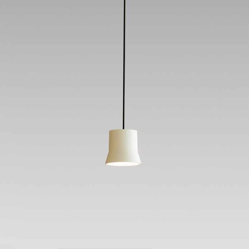 Giò Light Adjustable White Aluminum LED Bell Pendant