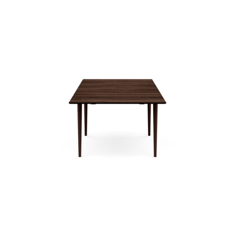 Sarah Four Leg Extension Table, Smoke Cherry, 42" W x 96" L