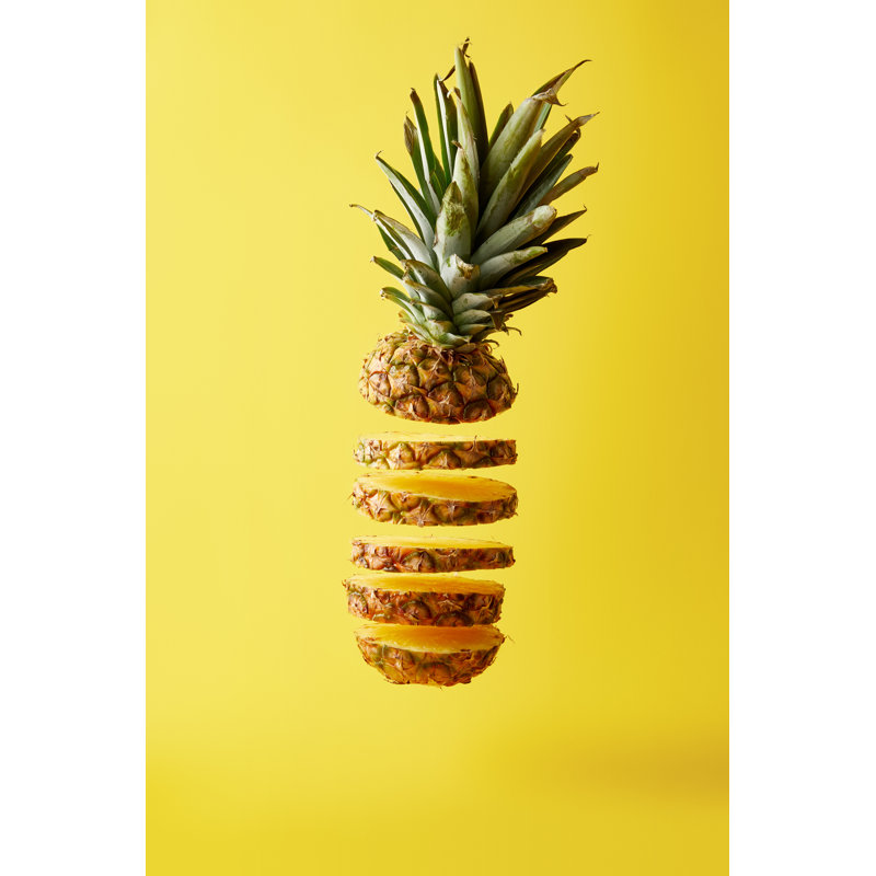 Ripe Pineapple - Print on Canvas, 46cm H x 30cm W, Wrapped Canvas