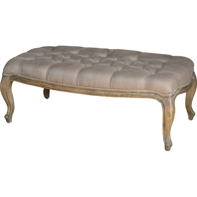 Moices Fabric Office Bench