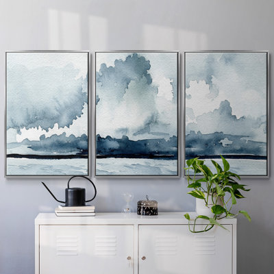 Passing Rain Storm I - Multi Piece Framed Canvas_2740605C