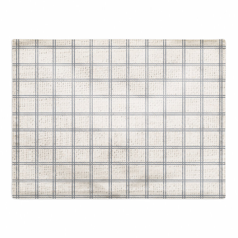 Napperon en coton 14 "Windowpane