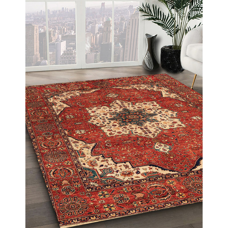 Tapis abstrait 4159, Carré 4 pi