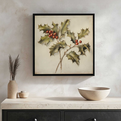Holly Sprigs by Heidi Kuntz Art Print