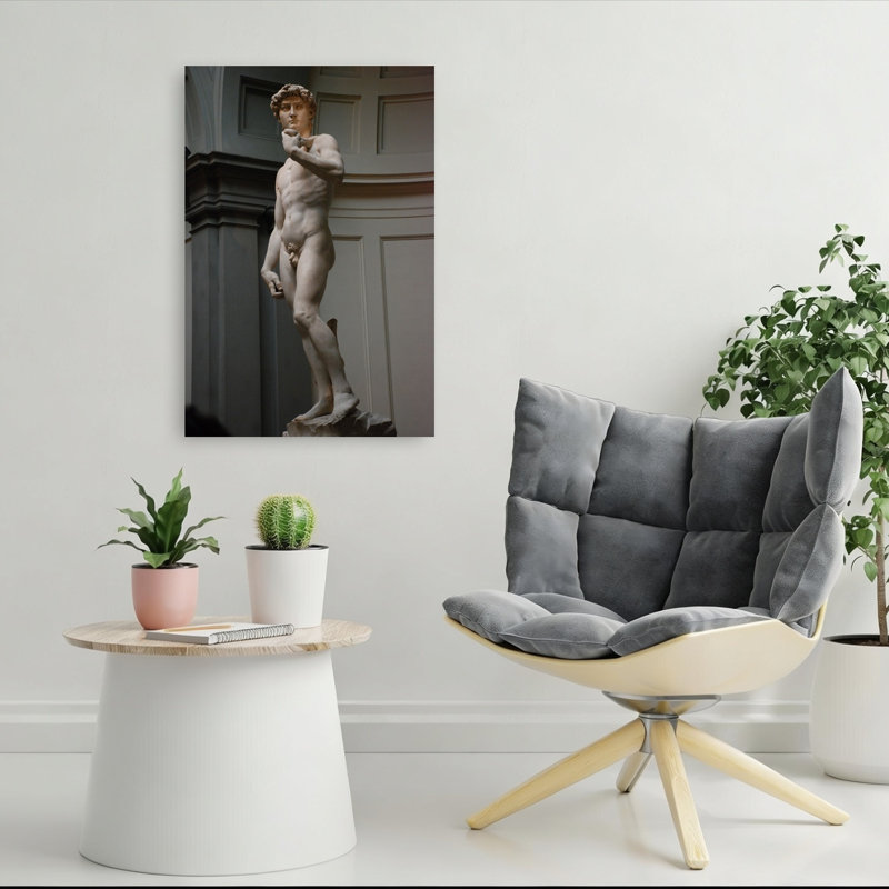 Reproduction d'art David, H 36 po x l 24 po
