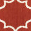 Tapis intérieur / extérieur rouge / ivoire Russo-1161194865