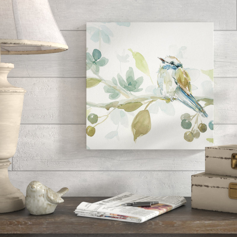 " Spring Melody III ", 16" H x 16" W, Wrapped Canvas, No Frame