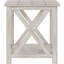 Table d'appoint - blanc antique
