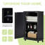 Armoire de salle de bain d'angle avec tablette réglable-2101028594
