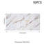10Pcs Self-Adhesive Marble Pattern Wall Tile Stickers-45245914-45245917