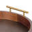 Norvan 18'' W Round Decorative Tray-68170459-68170456
