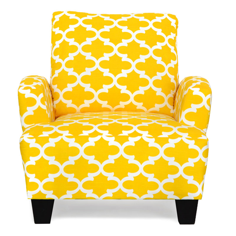 Mullins Upholstered Armchair, Corn