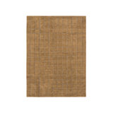 Mosaic Wool Geometric Area Rug in Brown