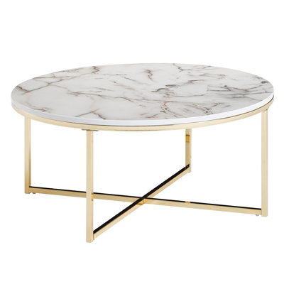 Oglesby Cross Legs Coffee Table