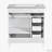 30-Inch Bathroom Vanity with Ceramic Sink-106261317