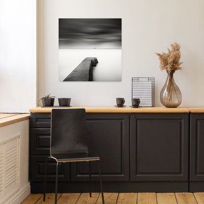 The Jetty-Study 1, art abstrait de l'océan côtier