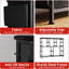 99cm W 12 - Drawer Chest of Drawers