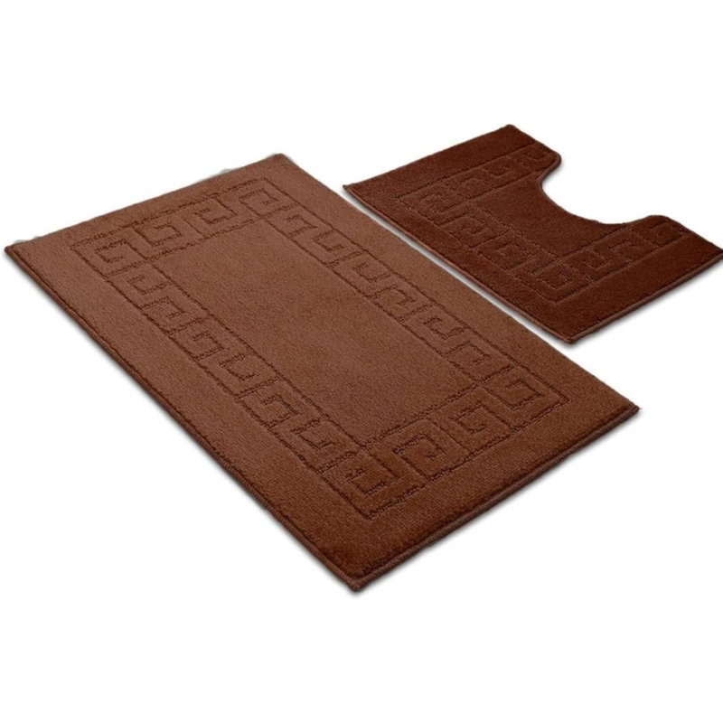 Polypropylene Bath Mat, Chocolate