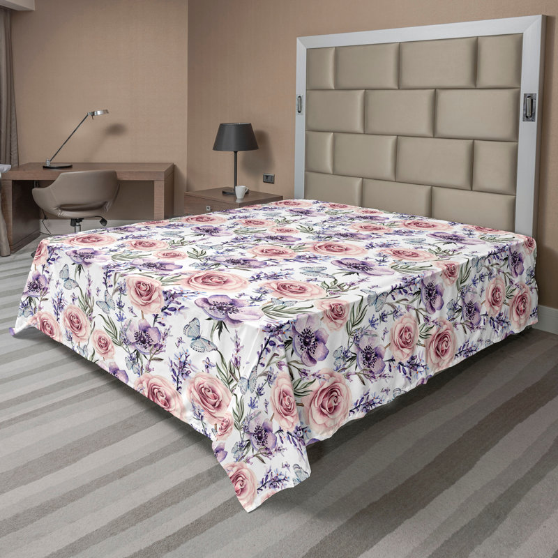 Drap plat Ambesonne, Drap plat pour très grand lit californien