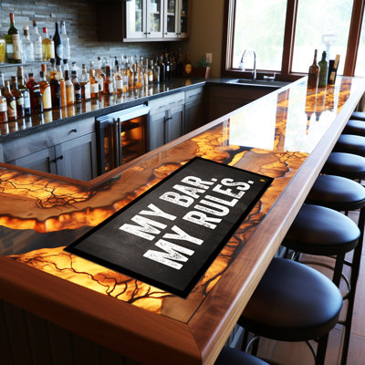 Tapis de bar Trinx My Bar, My Rules