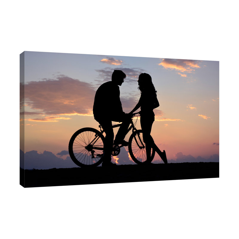If Love Is The Treasure, Laughter Is The Key by Dominic Liam - Wrapped Canvas Print, 41cm H x 61cm W x 4cm D