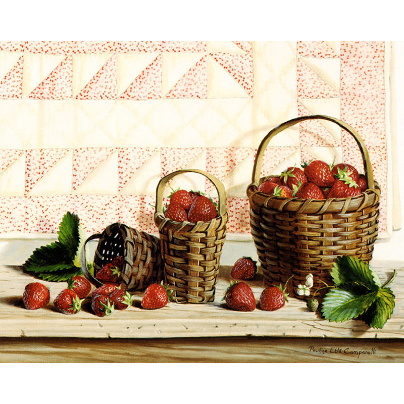 Fraise, H 19 po x l 24 po