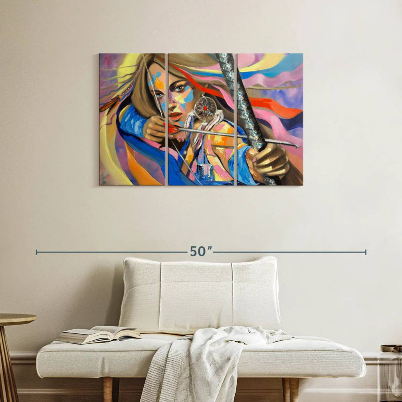 Lelar Archery, 24" H x 38" W