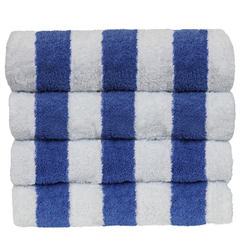 Mayfield Cotton Super Plush Beach Towel, Blue
