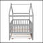 Lit en bois avec lit gigogne simple-1057143531