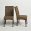 Chaise d'appoint Dunblane Seagrass en brun foncé