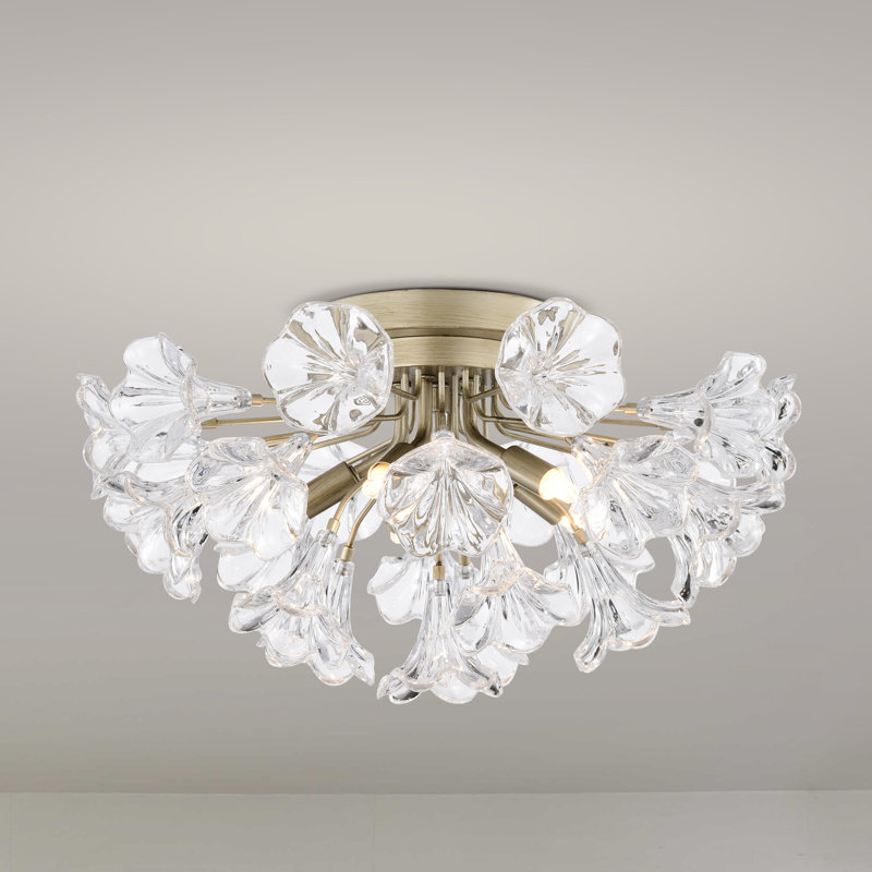 Plafonnier semi-encastré 5 lumières 18,5 po Parisi