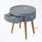 Modern Coffee Table with Drawer and Table Legs-527720367